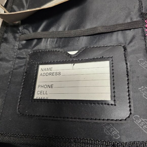 New Case It 2 in1 Dual 3 Ring Binder Dividers Mesh Pockets Folder Shoulder Strap - Picture 12 of 16